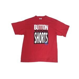 Vintage Levi’s 501 Shirt 1992- L Button Your Pants Red White